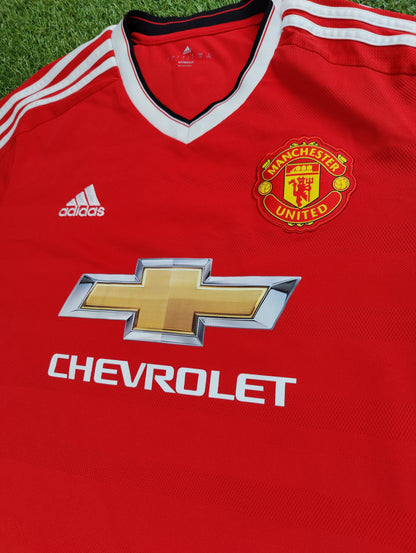 Wayne Rooney Str. Large (L) Manchester United Hjemmebanetrøje (2015/16)