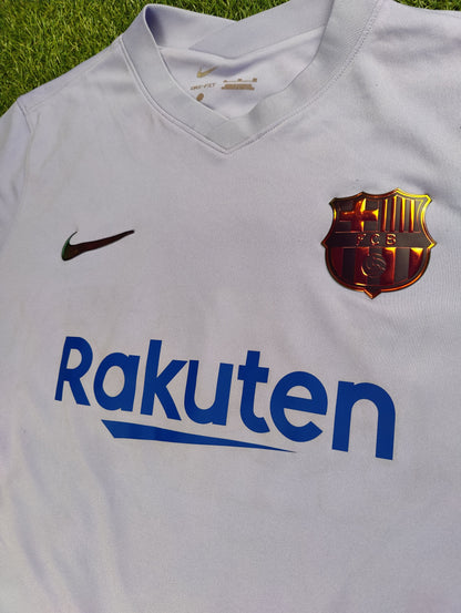 Lionel Messi Str. XL Barcelona Udebanetrøje (2021/22)