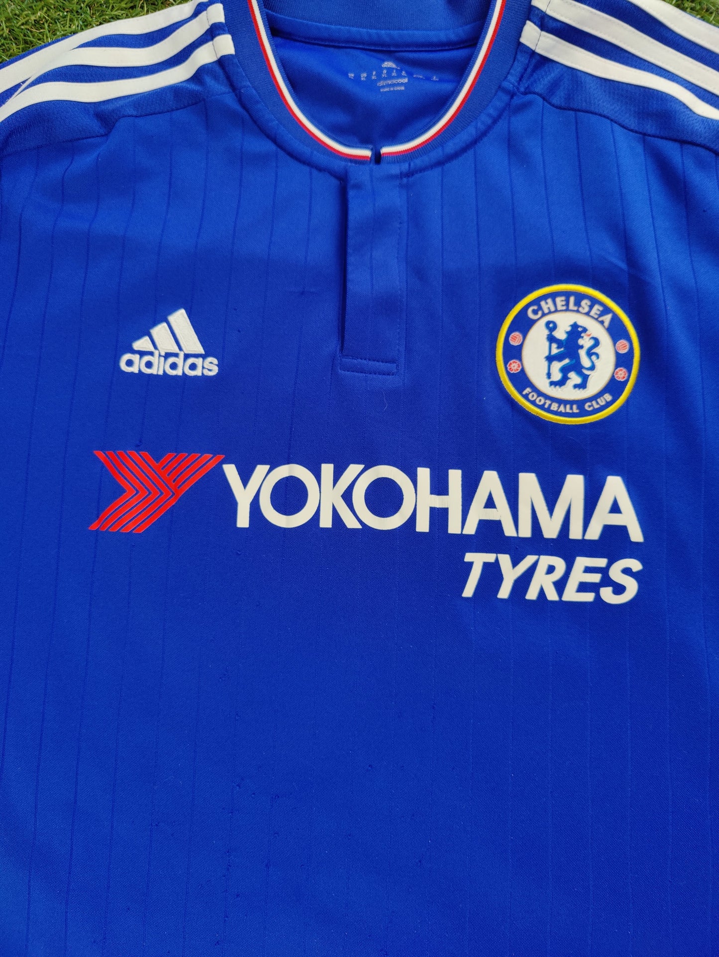 Eden Hazard Str. XL Chelsea Hjemmebanetrøje (2015/16)