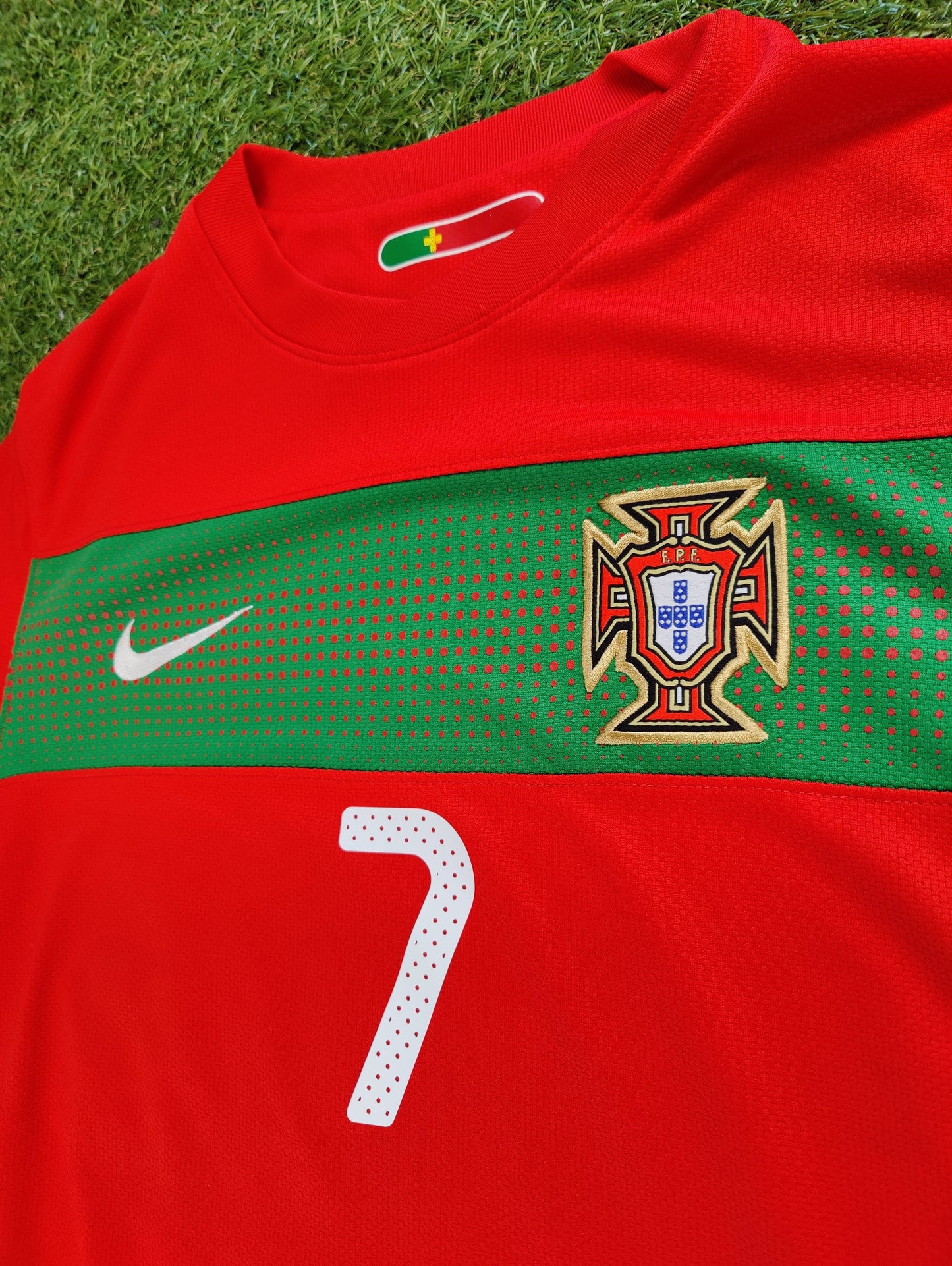 Cristiano Ronaldo Str. M Portugal Hjemmebanetrøje (VM 2010)