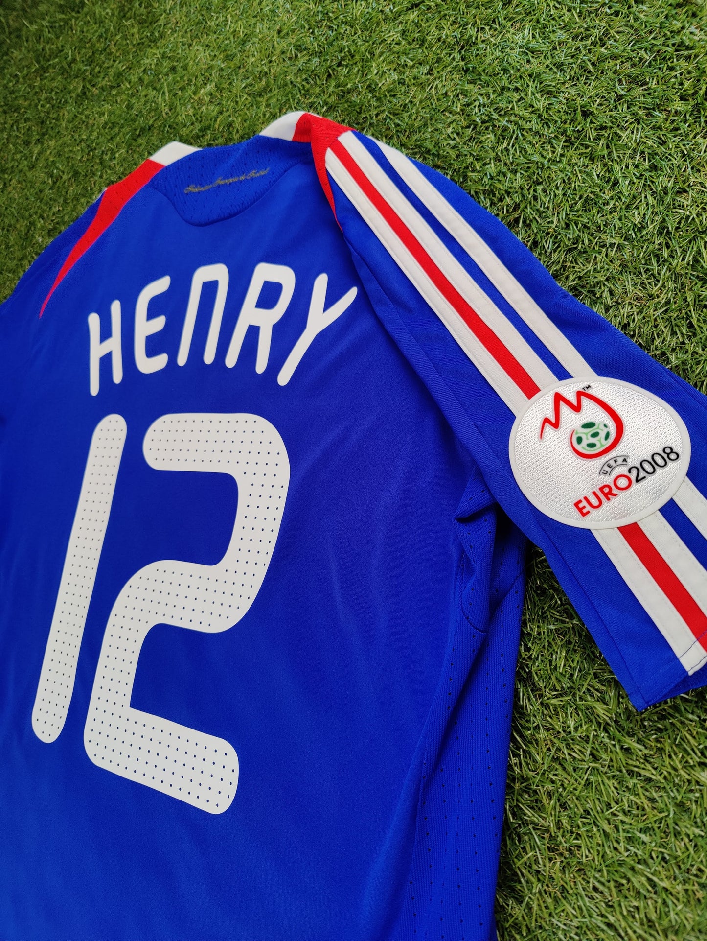 Thierry Henry Str. M Frankrig Hjemmebanetrøje (Euro 2008)