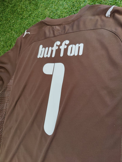 Gianluigi Buffon Str. M Italien Målmandstrøje (Confederations Cup 2009)