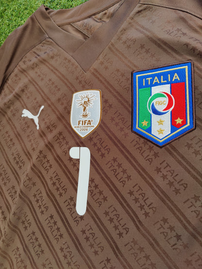 Gianluigi Buffon Str. M Italien Målmandstrøje (Confederations Cup 2009)