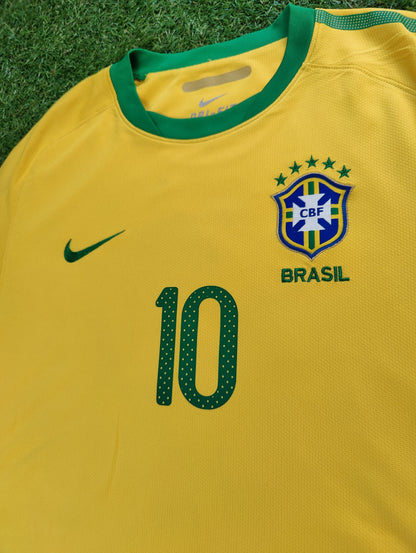 Kaká Str. L Brasilien Hjemmebanetrøje (VM 2010)