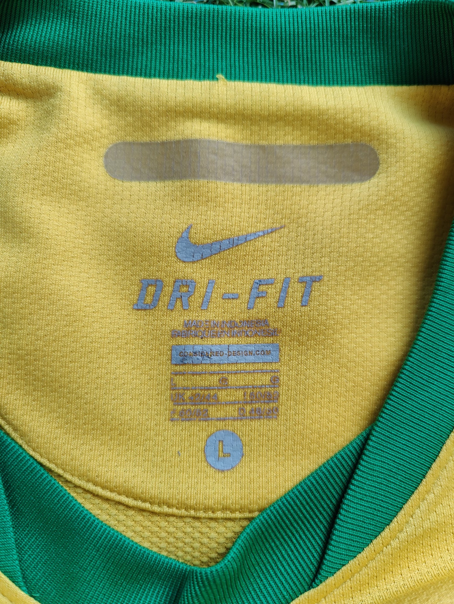 Kaká Str. L Brasilien Hjemmebanetrøje (VM 2010)