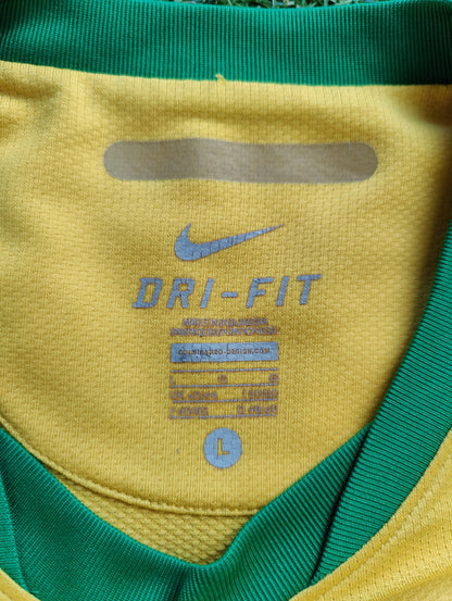 Kaká Str. L Brasilien Hjemmebanetrøje (VM 2010)
