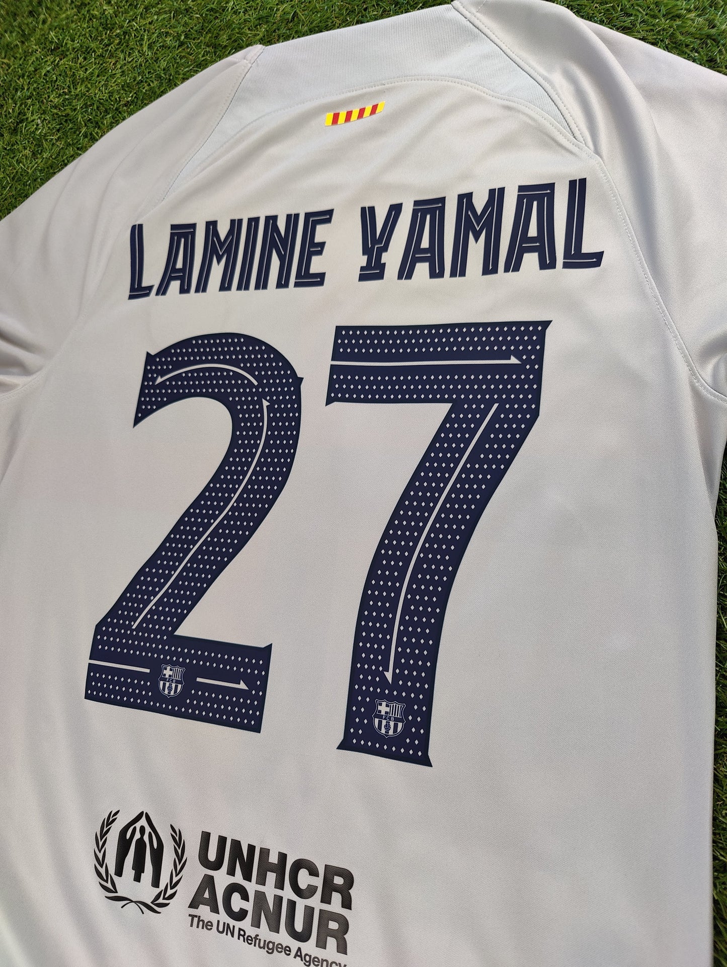 Lamine Yamal Str. M Barcelona 3. trøje (2022/23)