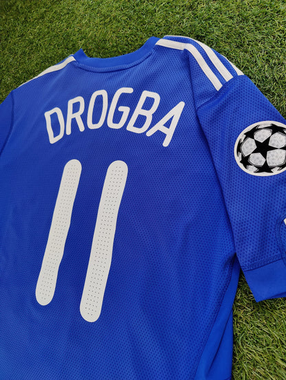 Didier Drogba Str. L Chelsea Hjemmebanetrøje (2009/10)