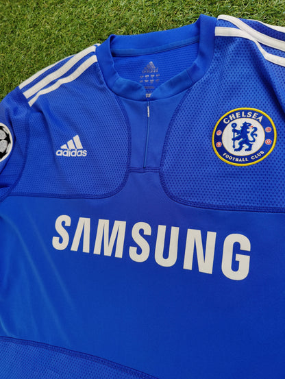 Didier Drogba Str. L Chelsea Hjemmebanetrøje (2009/10)