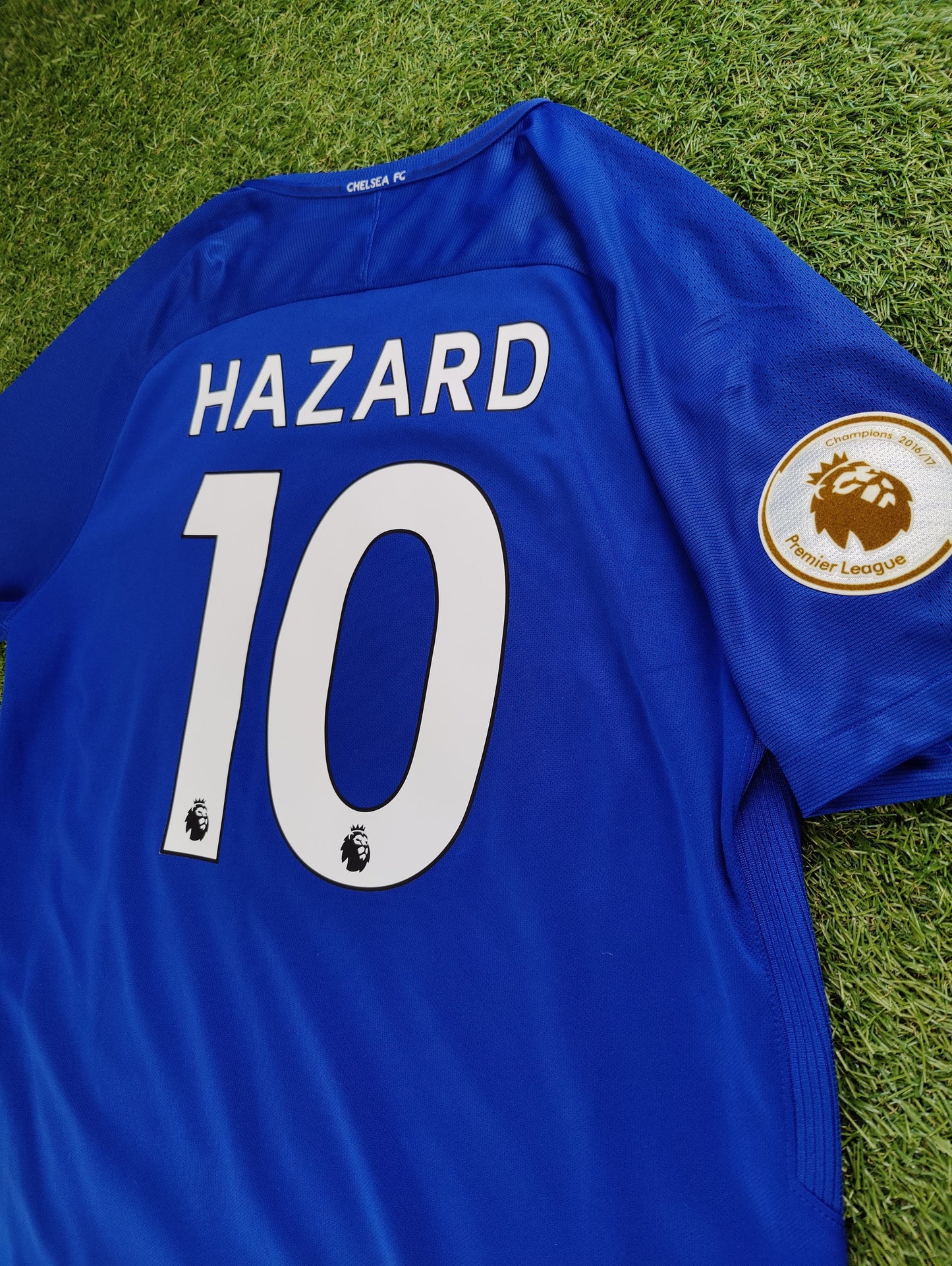 Eden Hazard Str. L Chelsea Hjemmebanetrøje (2017/18)