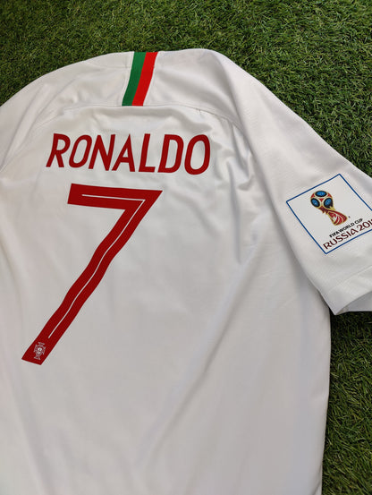 Cristiano Ronaldo Str. XL Portugal Udebanetrøje (VM 2018)