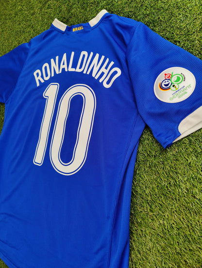Ronaldinho Str. M Brasilien Udebanetrøje (VM 2006)