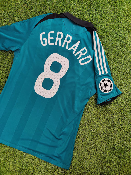 Steven Gerrard Str. M Liverpool 3. trøje (2008/09)