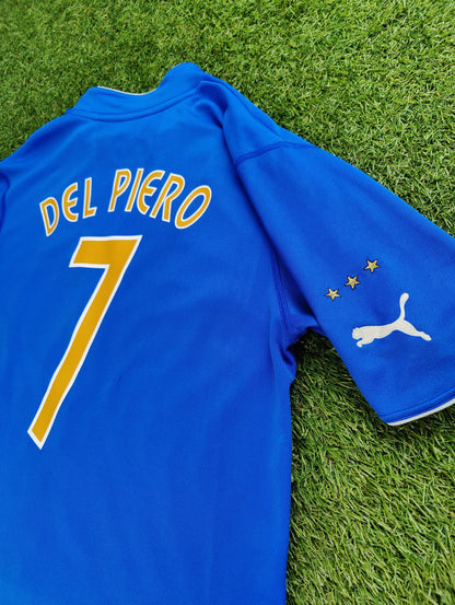 Alessandro Del Piero Str. M Italien Hjemmebanetrøje (2003)