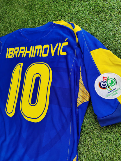Zlatan Ibrahimović Str. XL Sverige Udebanetrøje (VM 2006)