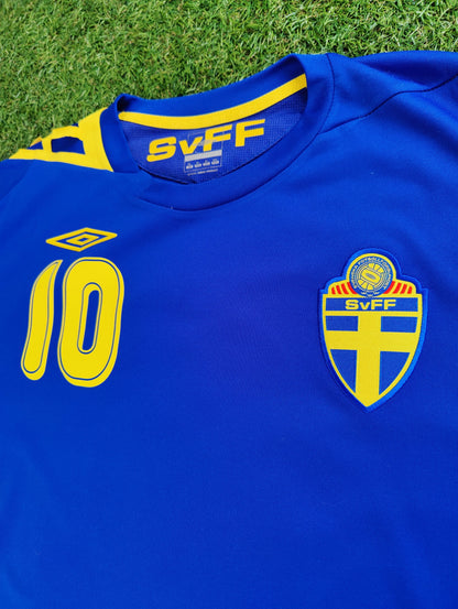 Zlatan Ibrahimović Str. XL Sverige Udebanetrøje (VM 2006)