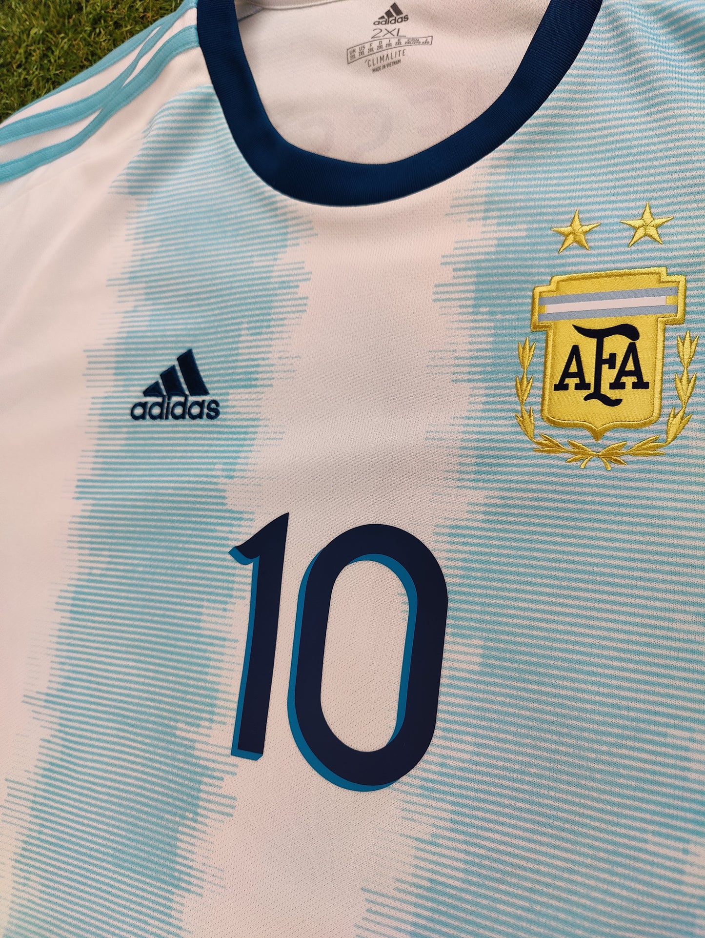 Lionel Messi Str. XXL Argentina Hjemmebanetrøje (Copa America 2019)