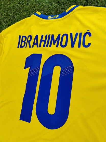 Zlatan Ibrahimović Str. XXL Sverige Hjemmebanetrøje (2013/14)