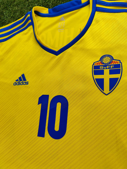 Zlatan Ibrahimović Str. XXL Sverige Hjemmebanetrøje (2013/14)