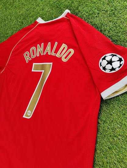 Cristiano Ronaldo Str. L Manchester United Hjemmebanetrøje (2006/07)
