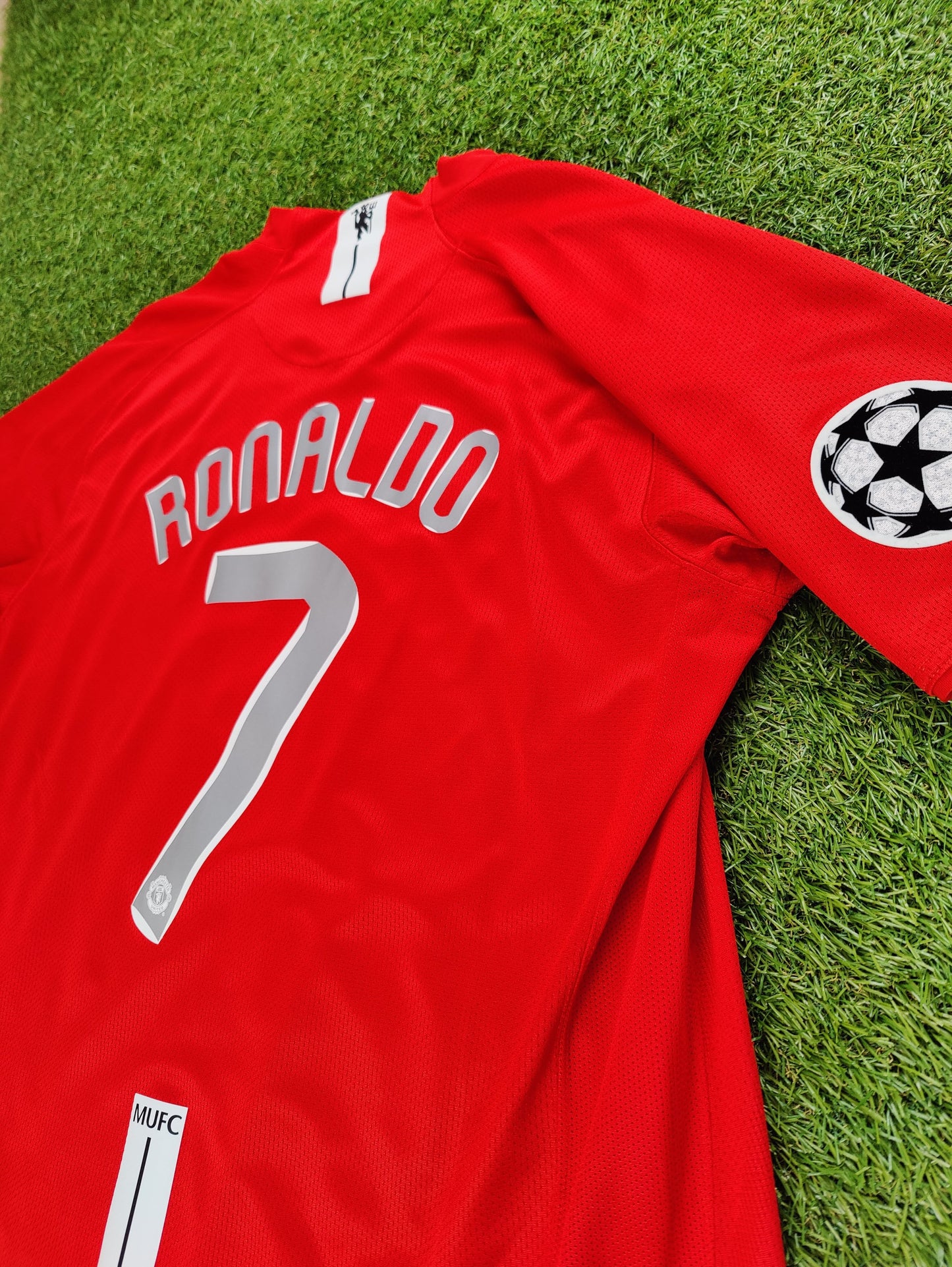 Cristiano Ronaldo Str. XL Manchester United Hjemmebanetrøje (2007/08)
