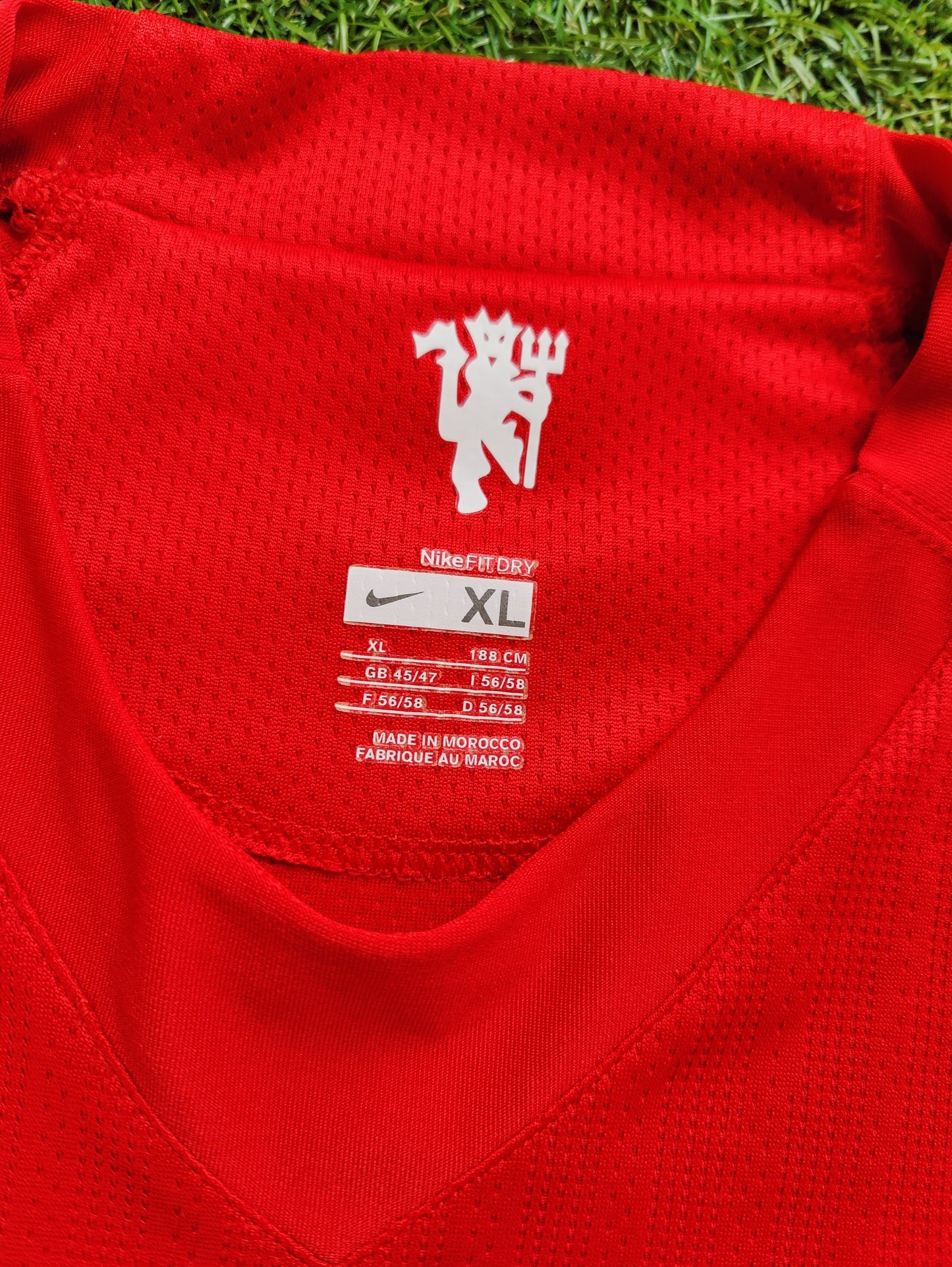 Cristiano Ronaldo Str. XL Manchester United Hjemmebanetrøje (2007/08)