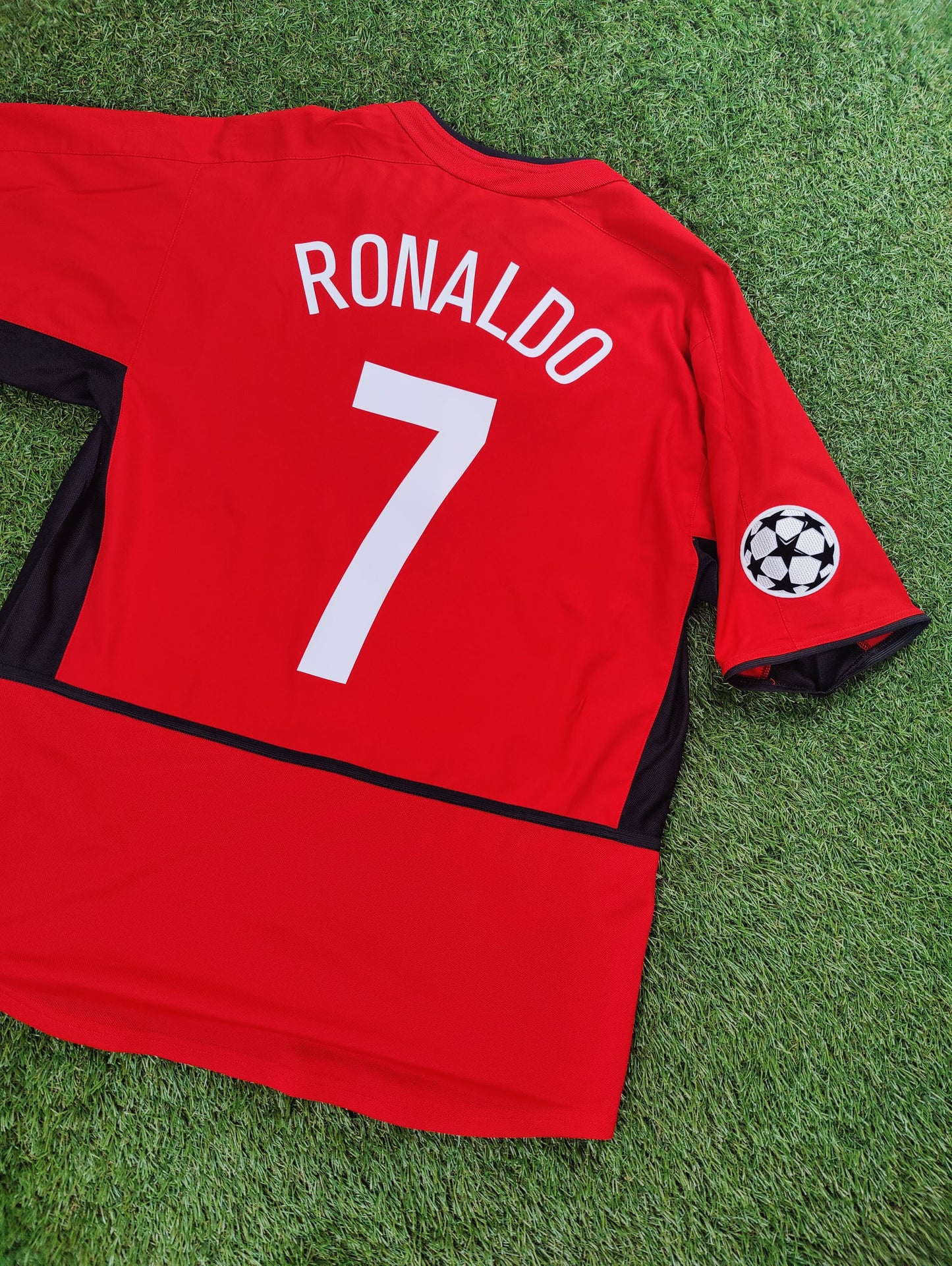 Cristiano Ronaldo Str. M Manchester United Hjemmebanetrøje (2003/04)