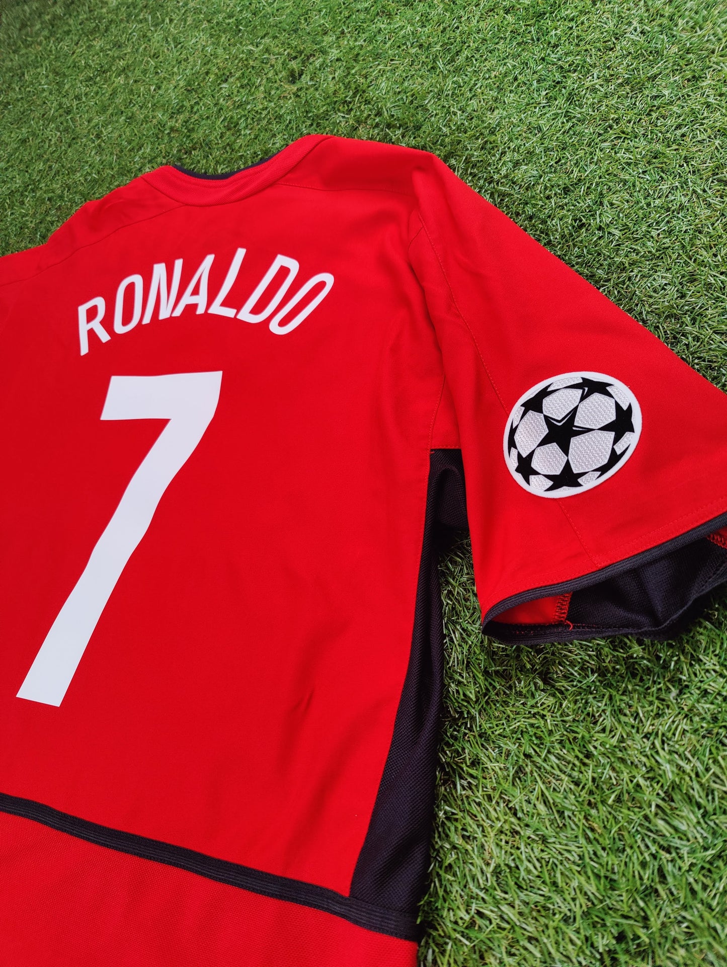 Cristiano Ronaldo Str. M Manchester United Hjemmebanetrøje (2003/04)