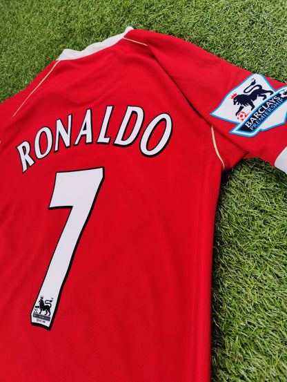 Cristiano Ronaldo Str. M Manchester United Hjemmebanetrøje (2006/07)