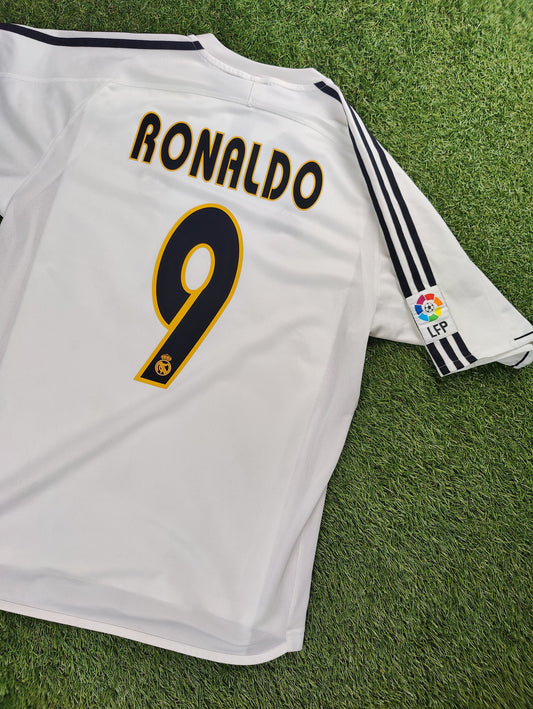 Ronaldo Nazário Str. M Real Madrid Hjemmebanetrøje (2003/04)