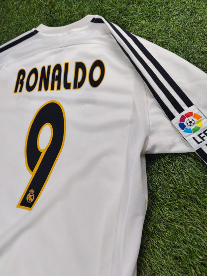 Ronaldo Nazário Str. M Real Madrid Hjemmebanetrøje (2003/04)