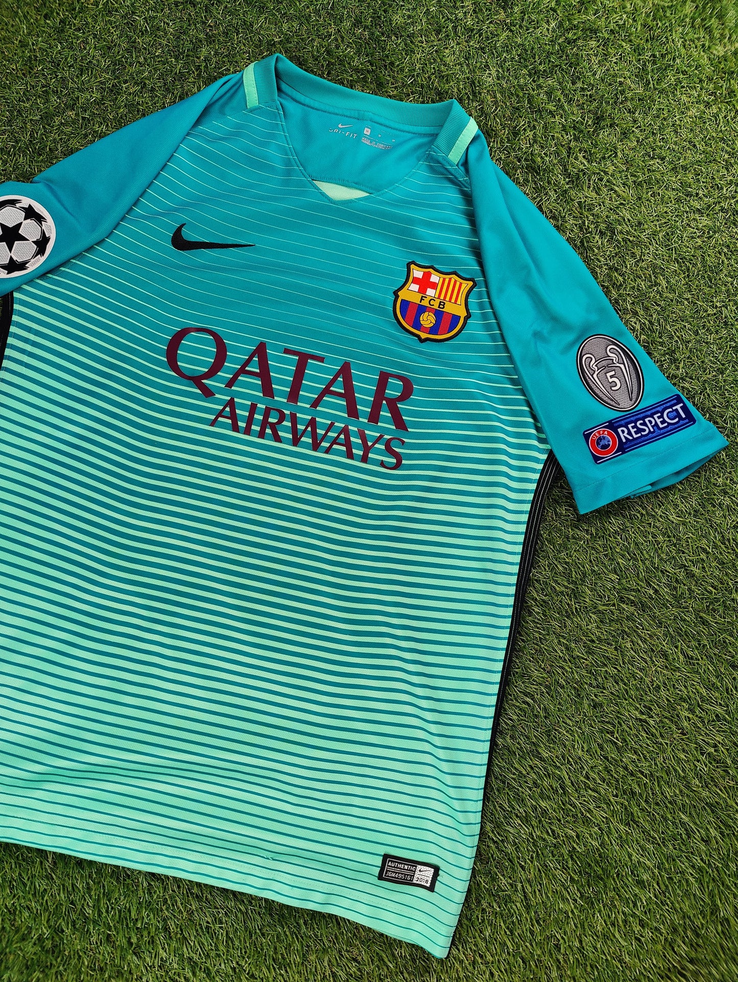 Lionel Messi Str. M Barcelona 3. trøje (2016/17)