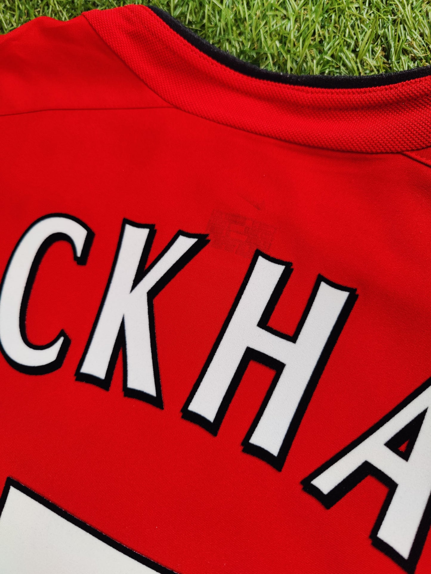 David Beckham Str. M Manchester United Hjemmebanetrøje (2002/03)