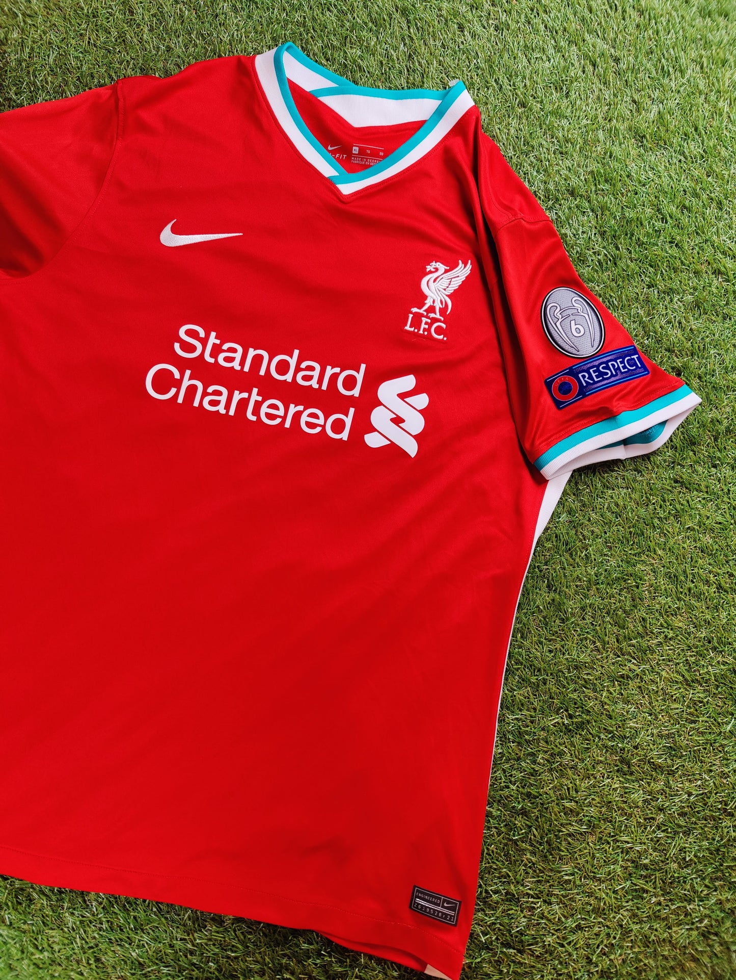 Diogo Jota Str. XL Liverpool Hjemmebanetrøje (2019/20)