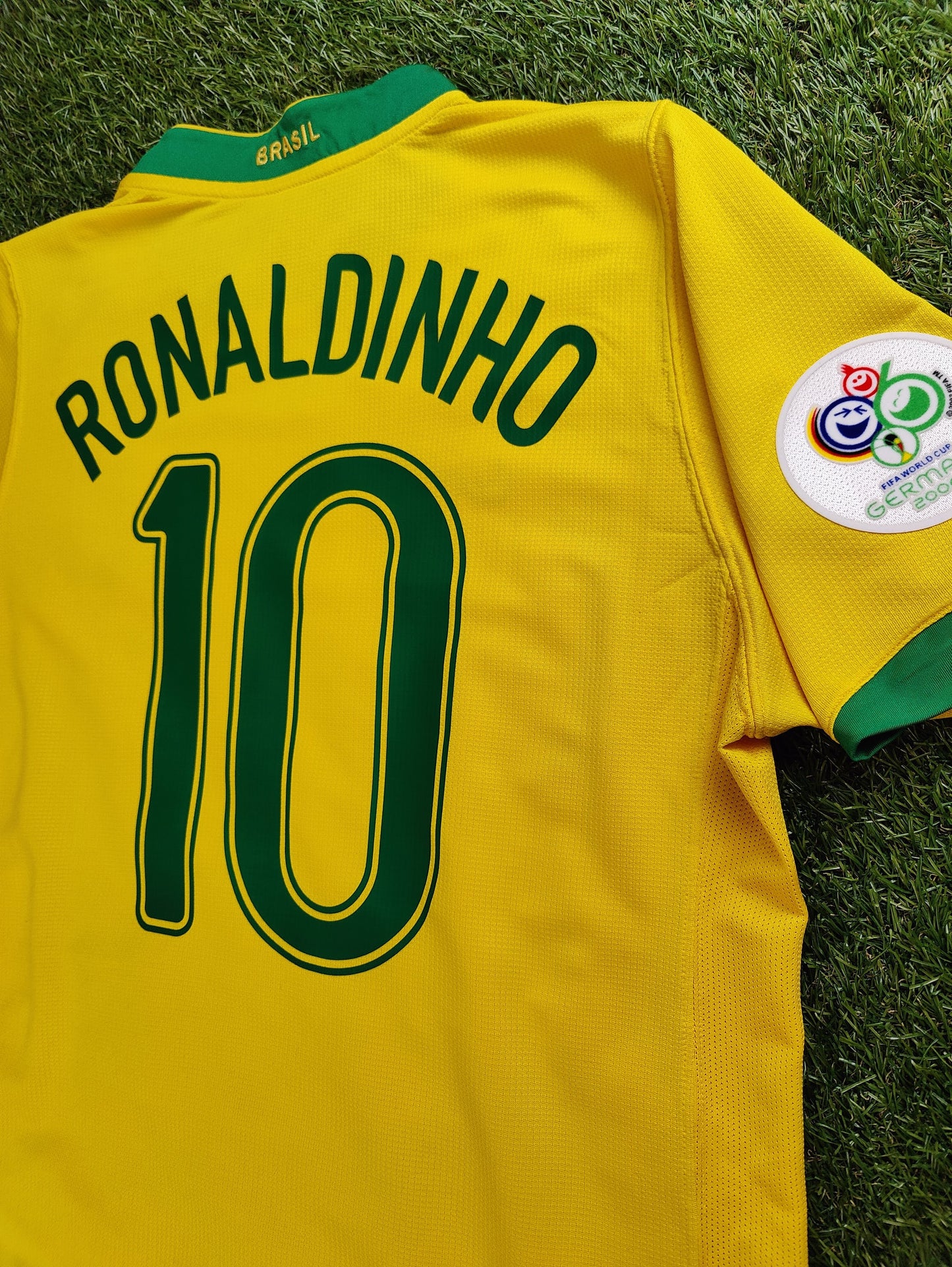 Ronaldinho Str. M Brasilien Hjemmebanetrøje (VM 2006)