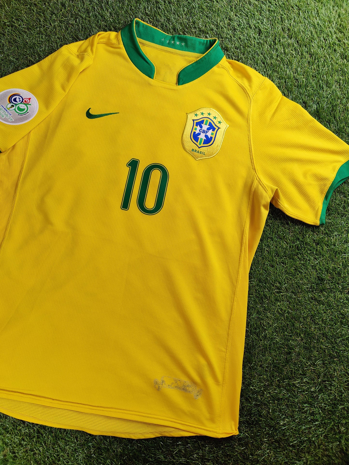 Ronaldinho Str. M Brasilien Hjemmebanetrøje (VM 2006)