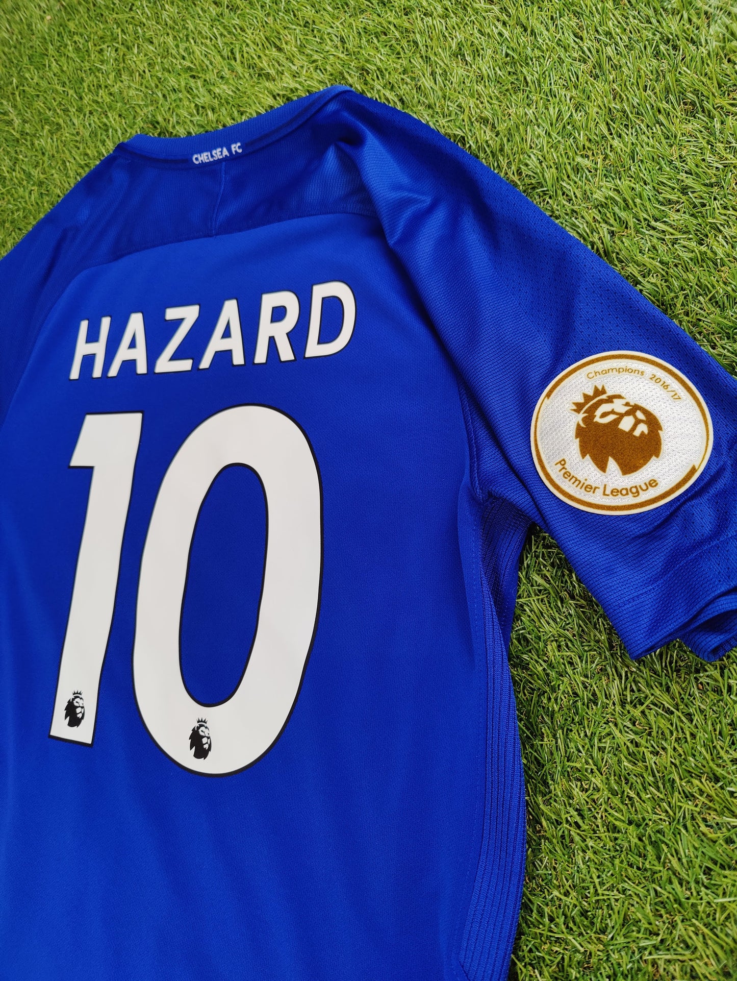 Eden Hazard Str. M Chelsea Hjemmebanetrøje (2017/18)