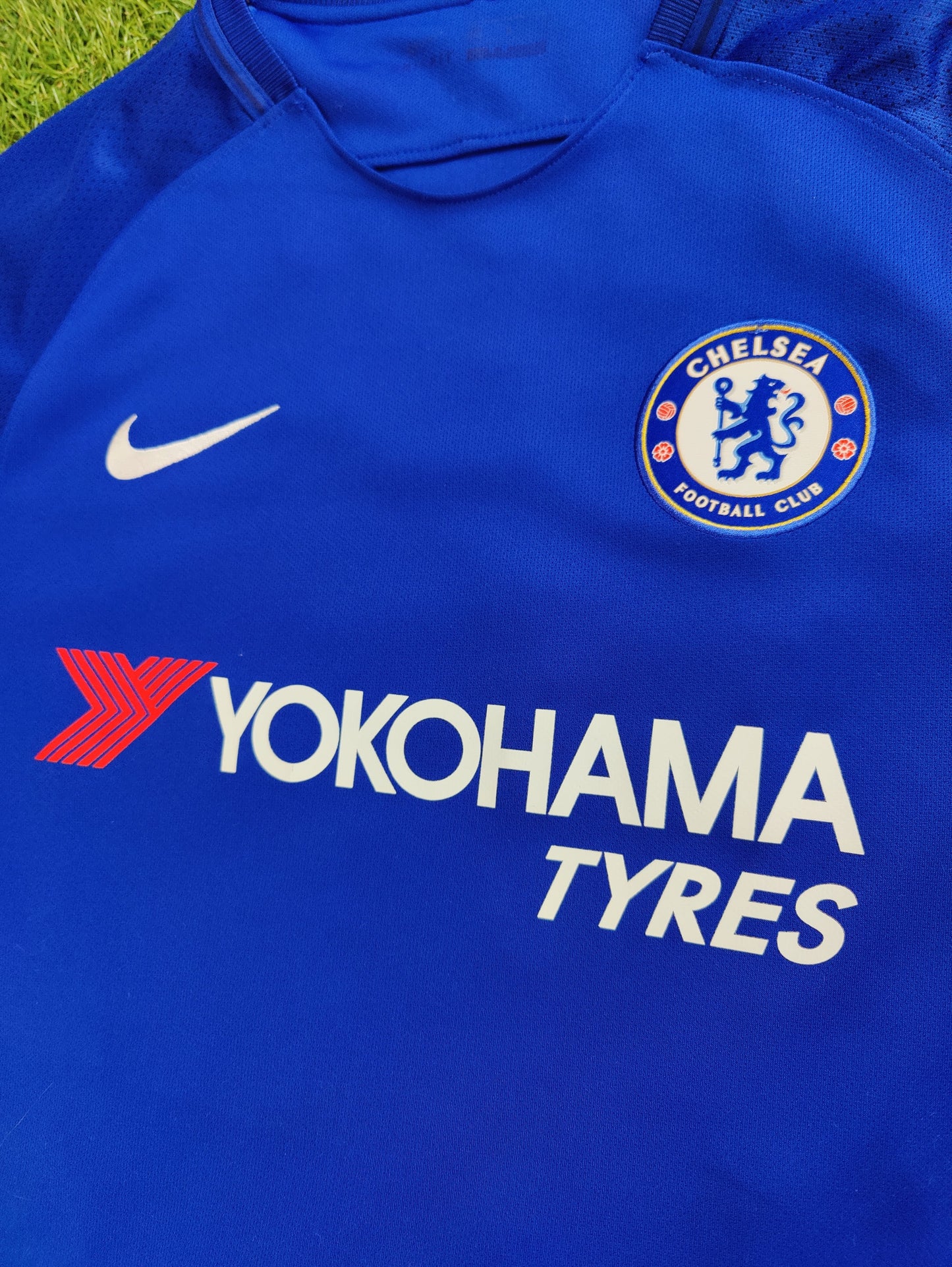 Eden Hazard Str. M Chelsea Hjemmebanetrøje (2017/18)