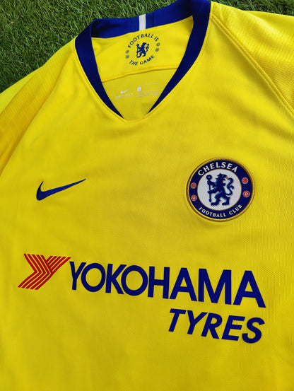 Eden Hazard Str. L Chelsea Udebanetrøje (2018/19)