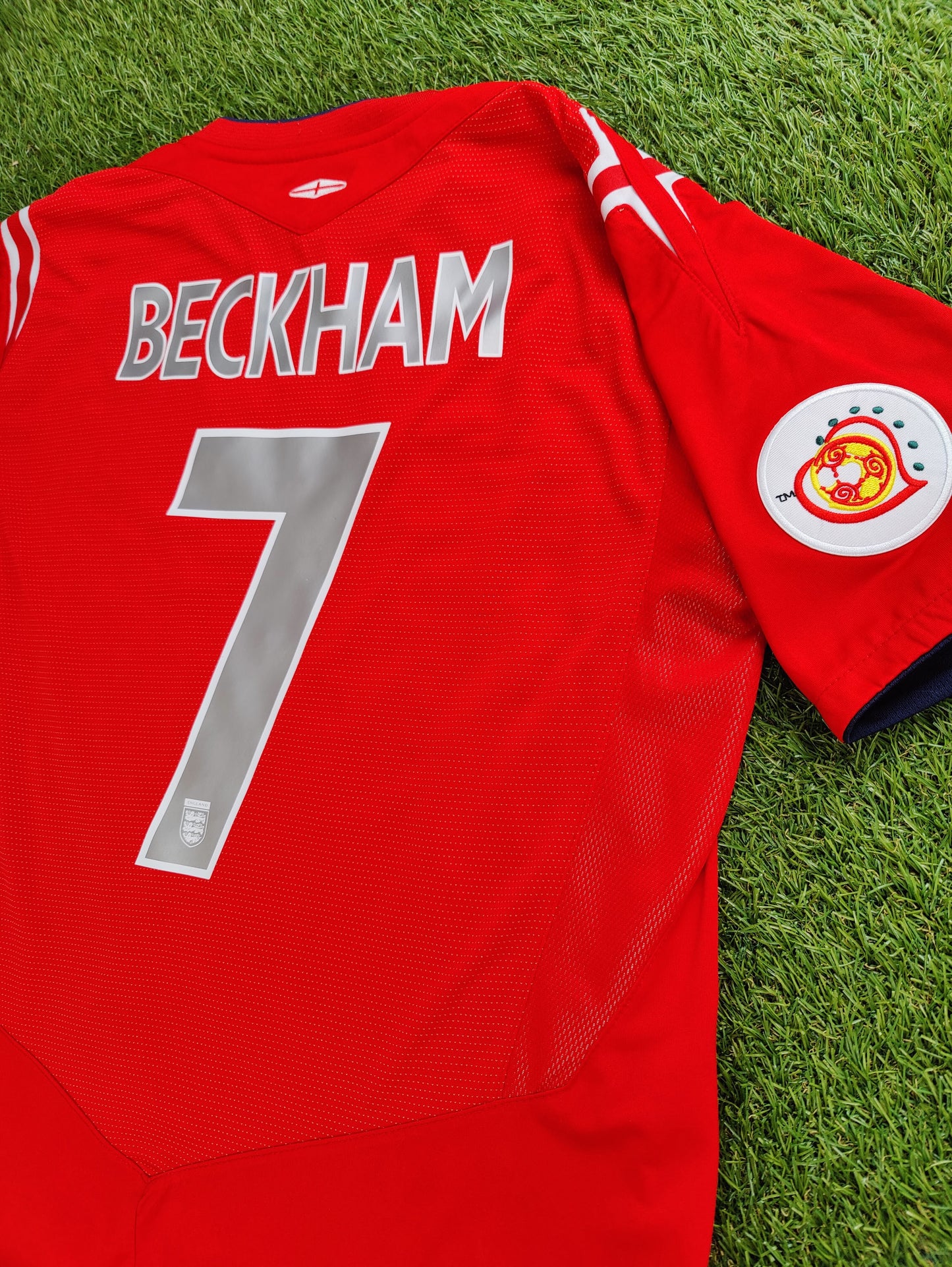 David Beckham Str. L England Udebanetrøje (Euro 2004)