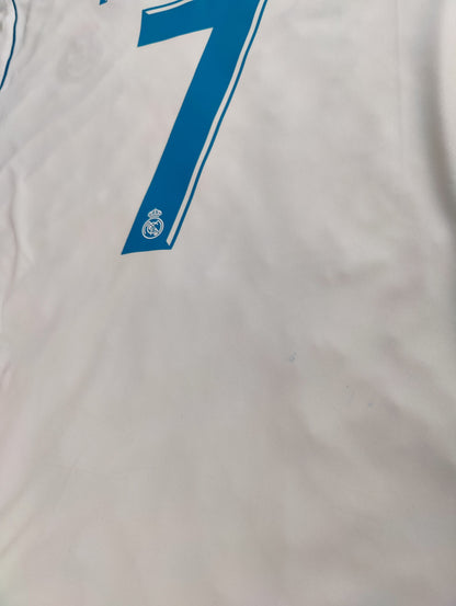 Cristiano Ronaldo Str. XL Real Madrid Hjemmebanetrøje (2017/18) Real Madrid vs Liverpool – 26. maj 2018