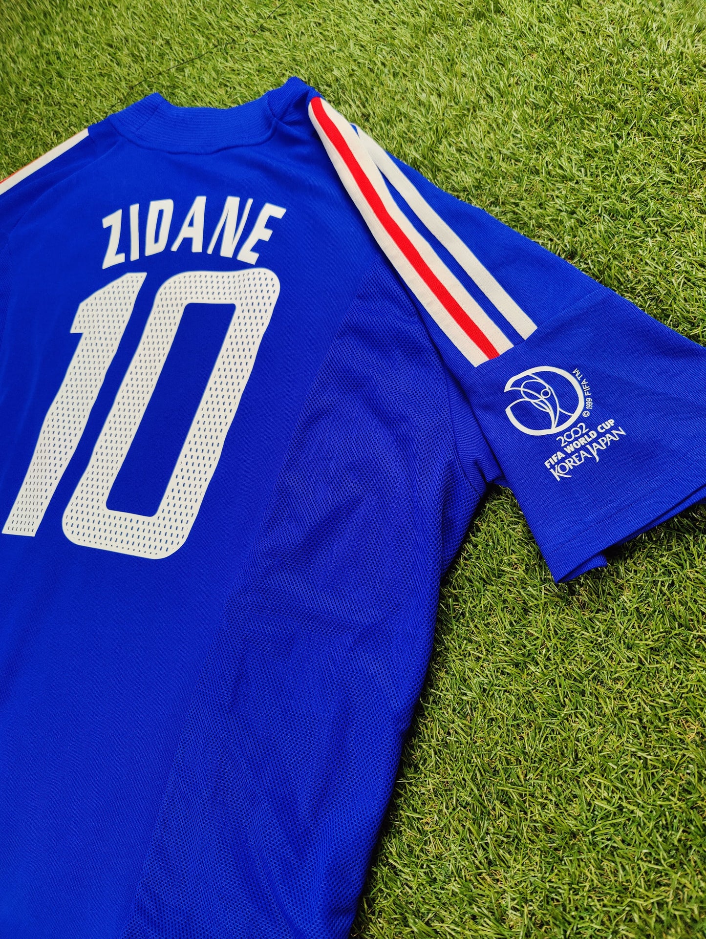 Zinedine Zidane Str. XXL Frankrig Hjemmebanetrøje (VM 2002)