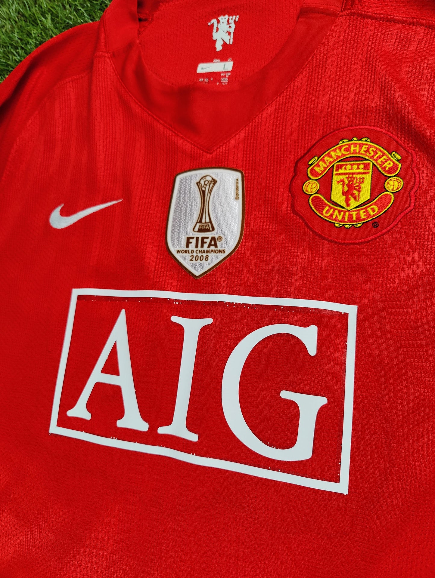 Cristiano Ronaldo Str. L Manchester United Hjemmebanetrøje (2008/09)