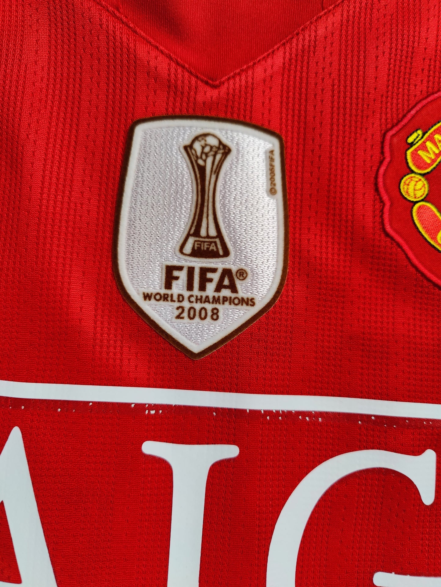 Cristiano Ronaldo Str. L Manchester United Hjemmebanetrøje (2008/09)