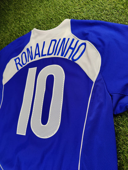 Ronaldinho Str. L Brasilien Udebanetrøje (2004)