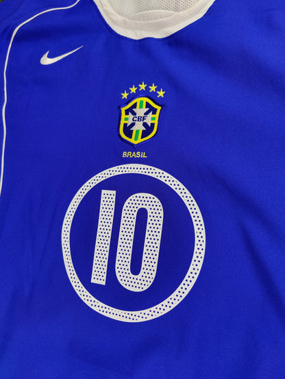 Ronaldinho Str. L Brasilien Udebanetrøje (2004)