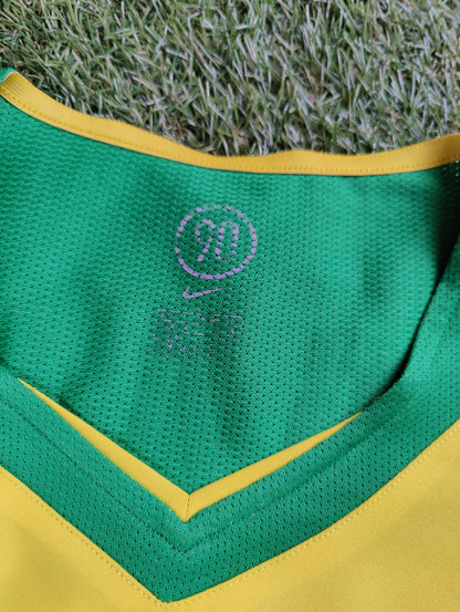 Ronaldo Nazário Str. L Brasilien Hjemmebanetrøje (2004)