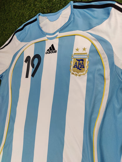 Lionel Messi Str. L Argentina Hjemmebanetrøje (2006)
