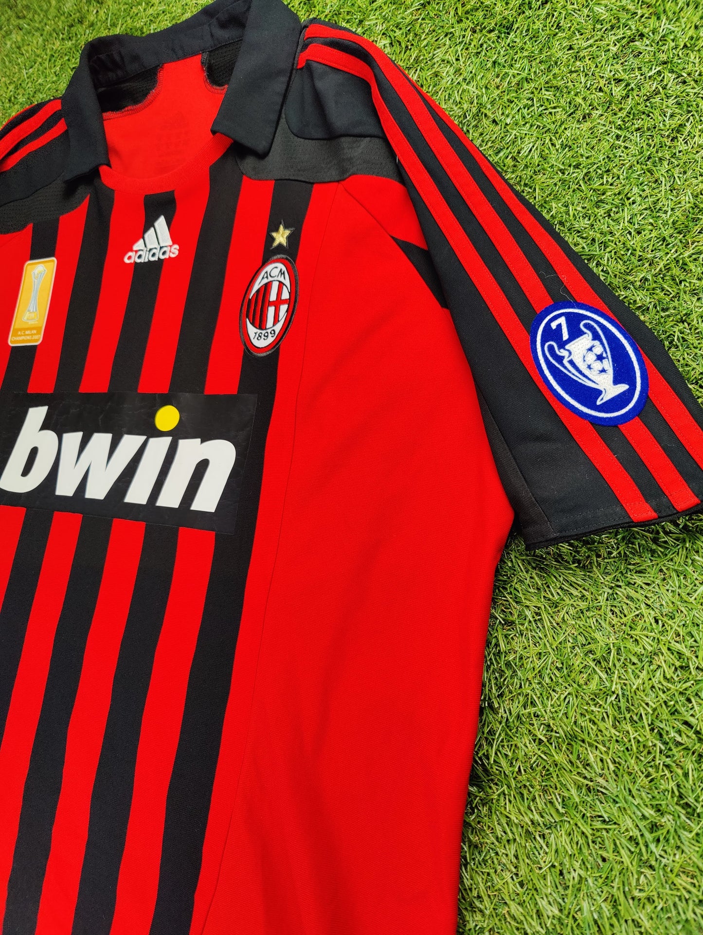 Ronaldo Nazário Str. XL AC Milan Hjemmebanetrøje (2007/08)