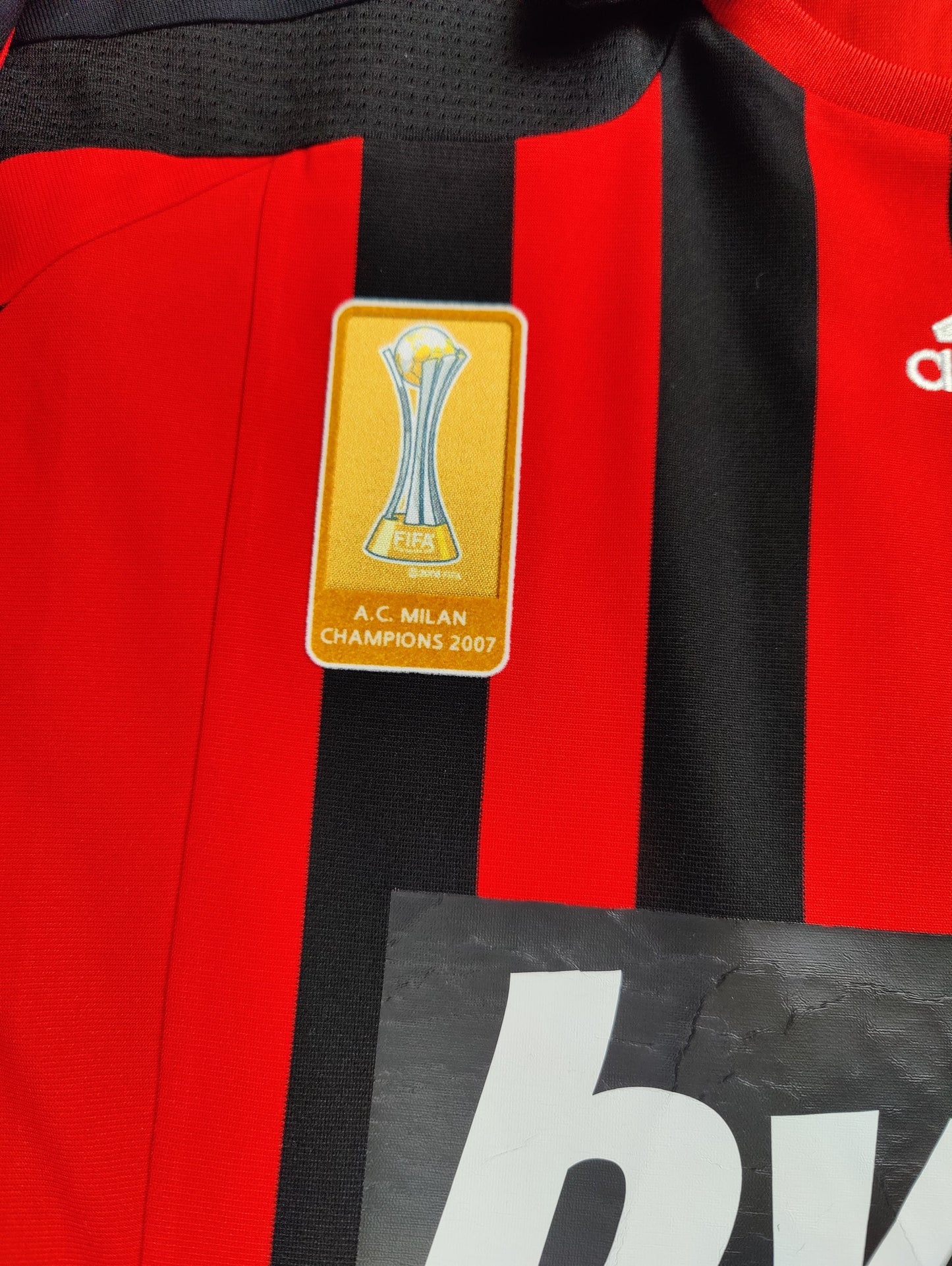Ronaldo Nazário Str. XL AC Milan Hjemmebanetrøje (2007/08)